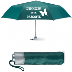 Umbrela verde pliabila, Dumnezeu este dragoste!